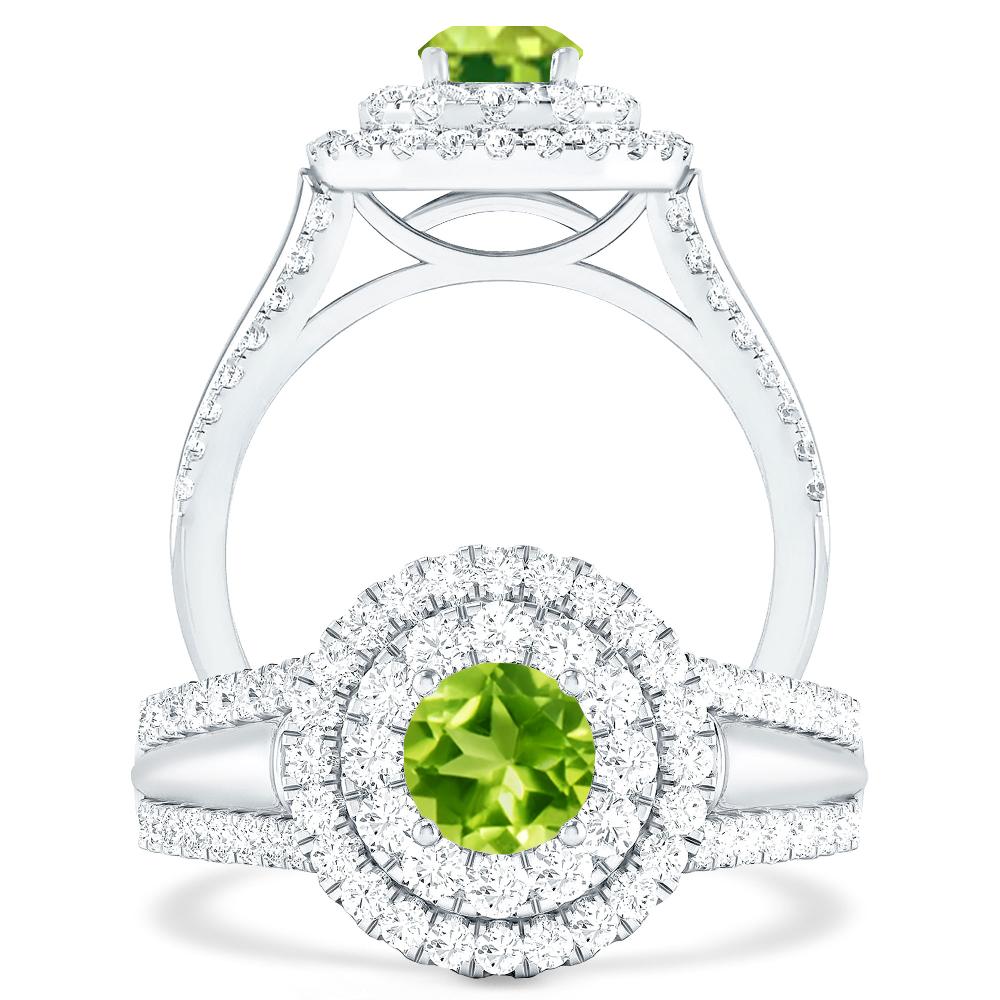 White Gold - Peridot