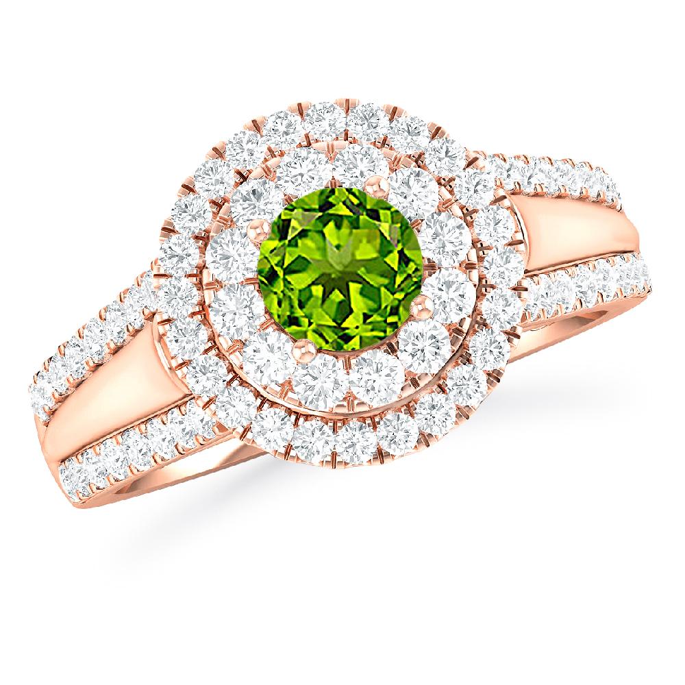 Rose Gold - Peridot