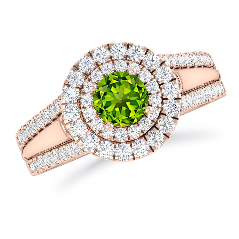 Rose Gold - Peridot