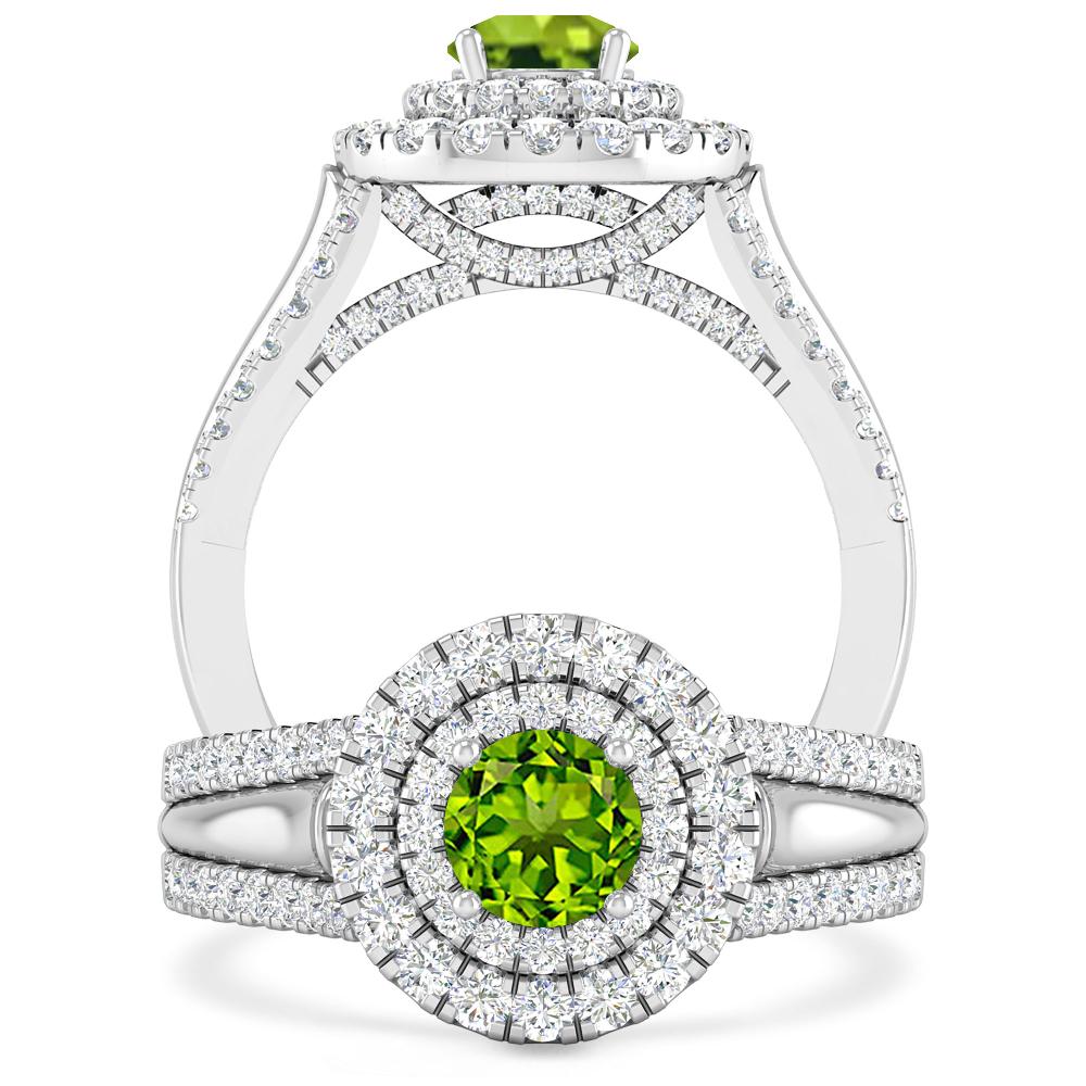 White Gold - Peridot