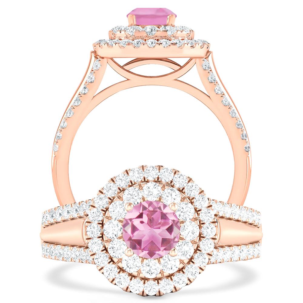 Rose Gold - Pink Tourmaline