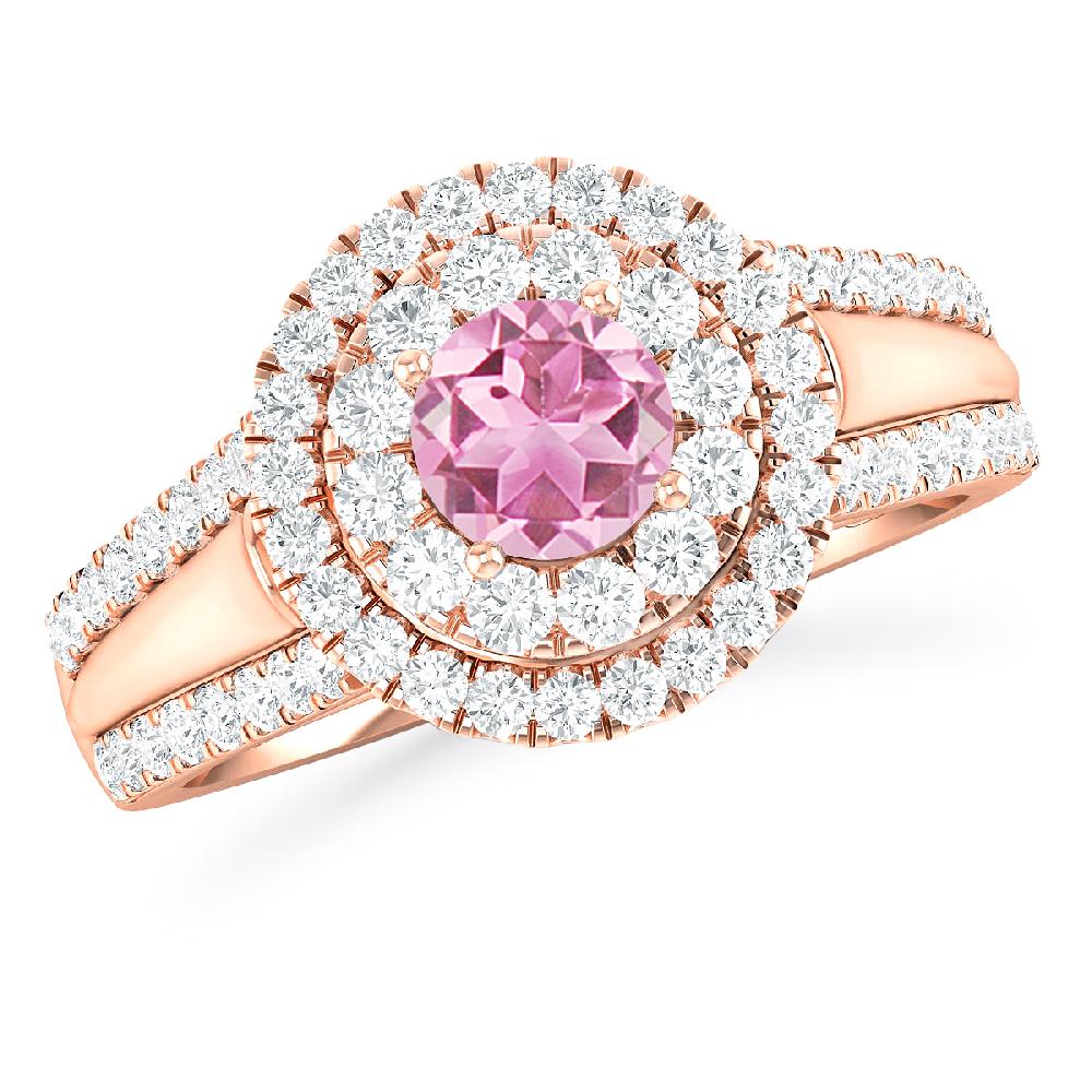 Rose Gold - Pink Tourmaline