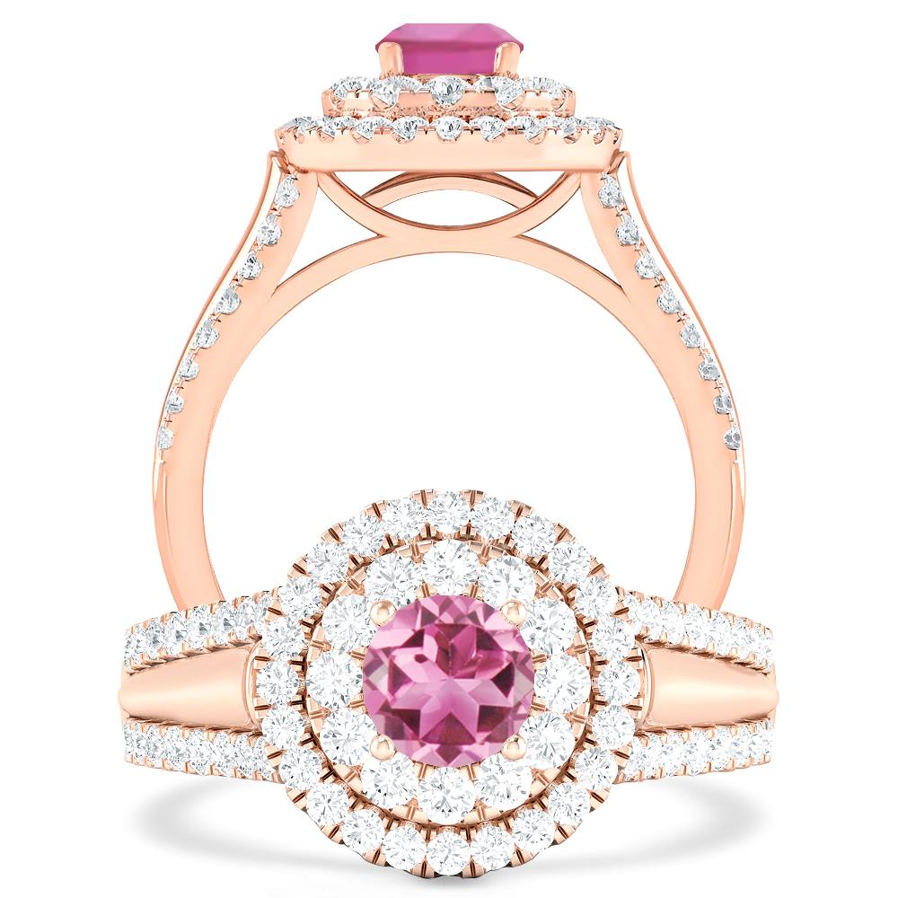 Rose Gold - Pink Tourmaline