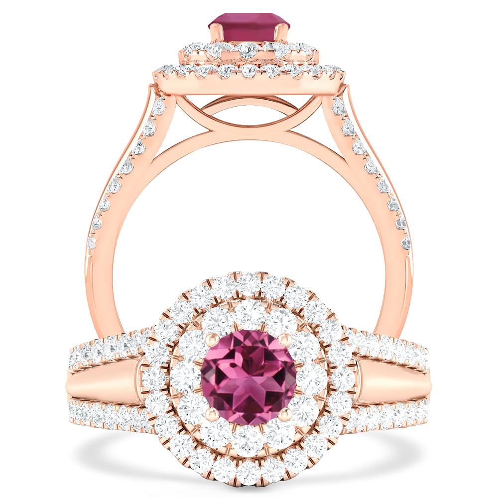 Rose Gold - Pink Tourmaline