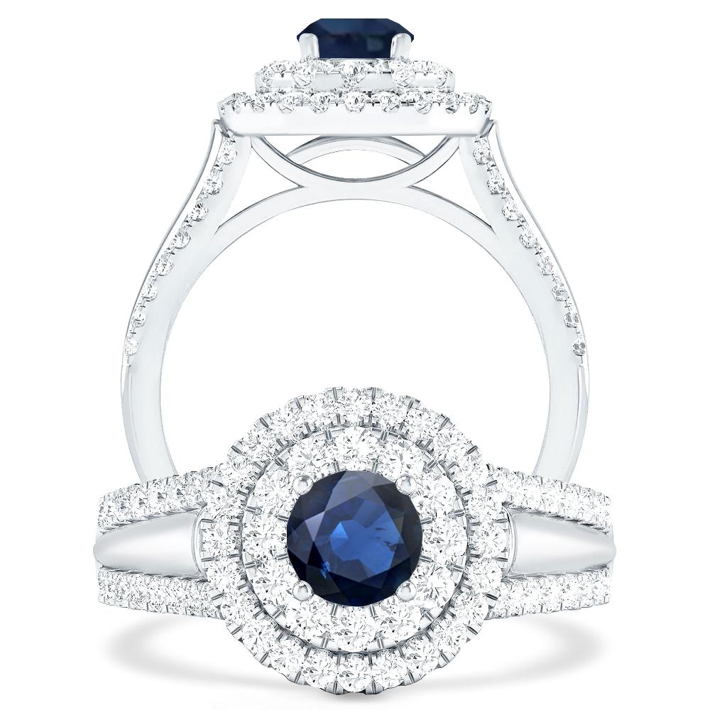 White Gold - Sapphire