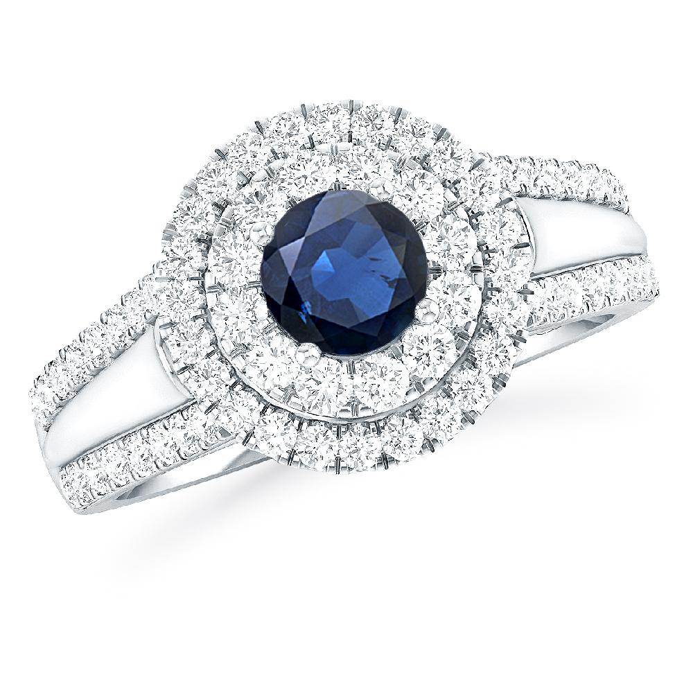 White Gold - Sapphire