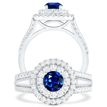 White Gold - Sapphire