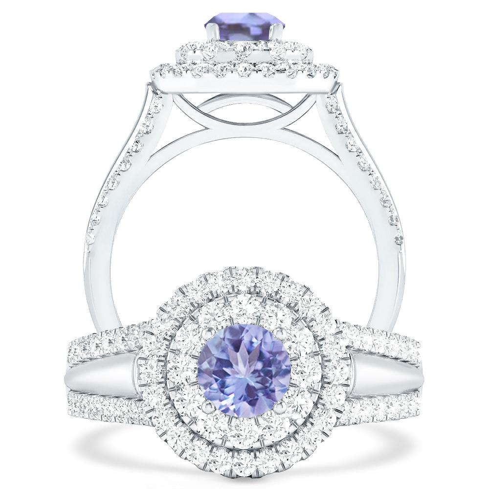 White Gold - Tanzanite