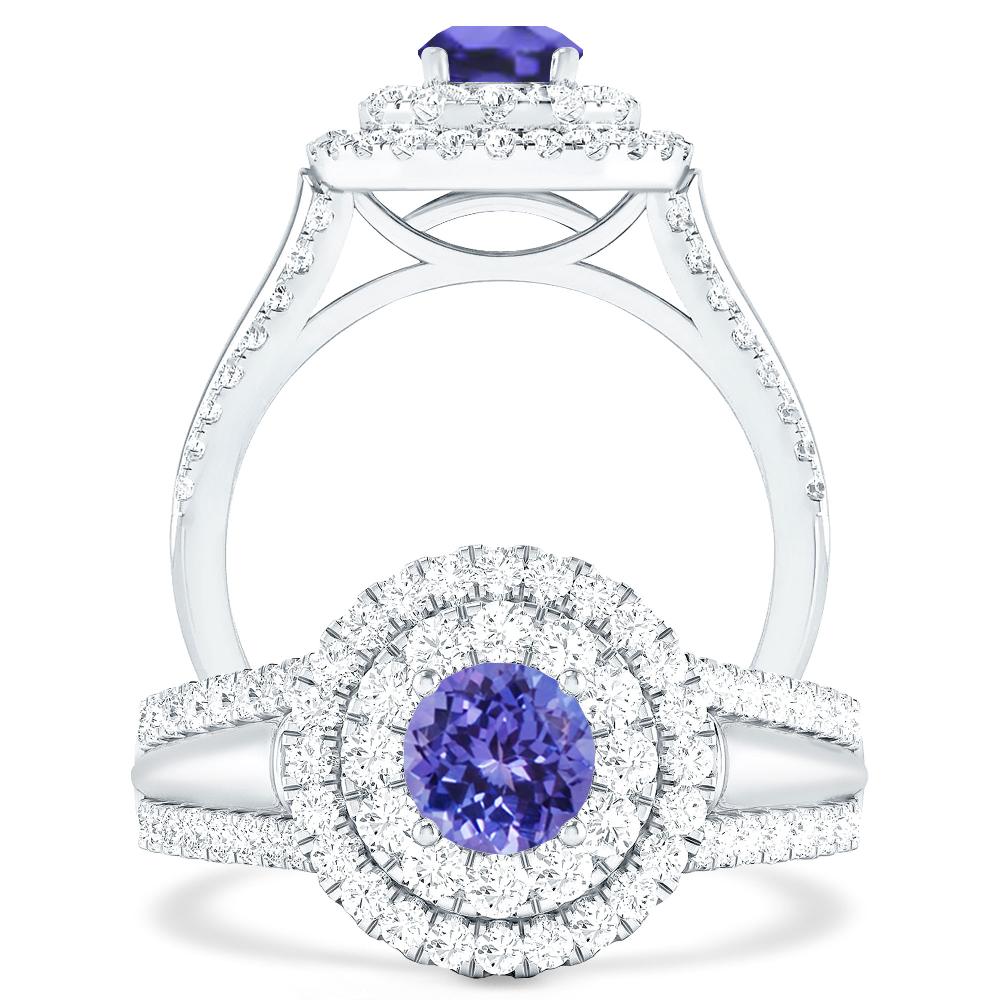 White Gold - Tanzanite