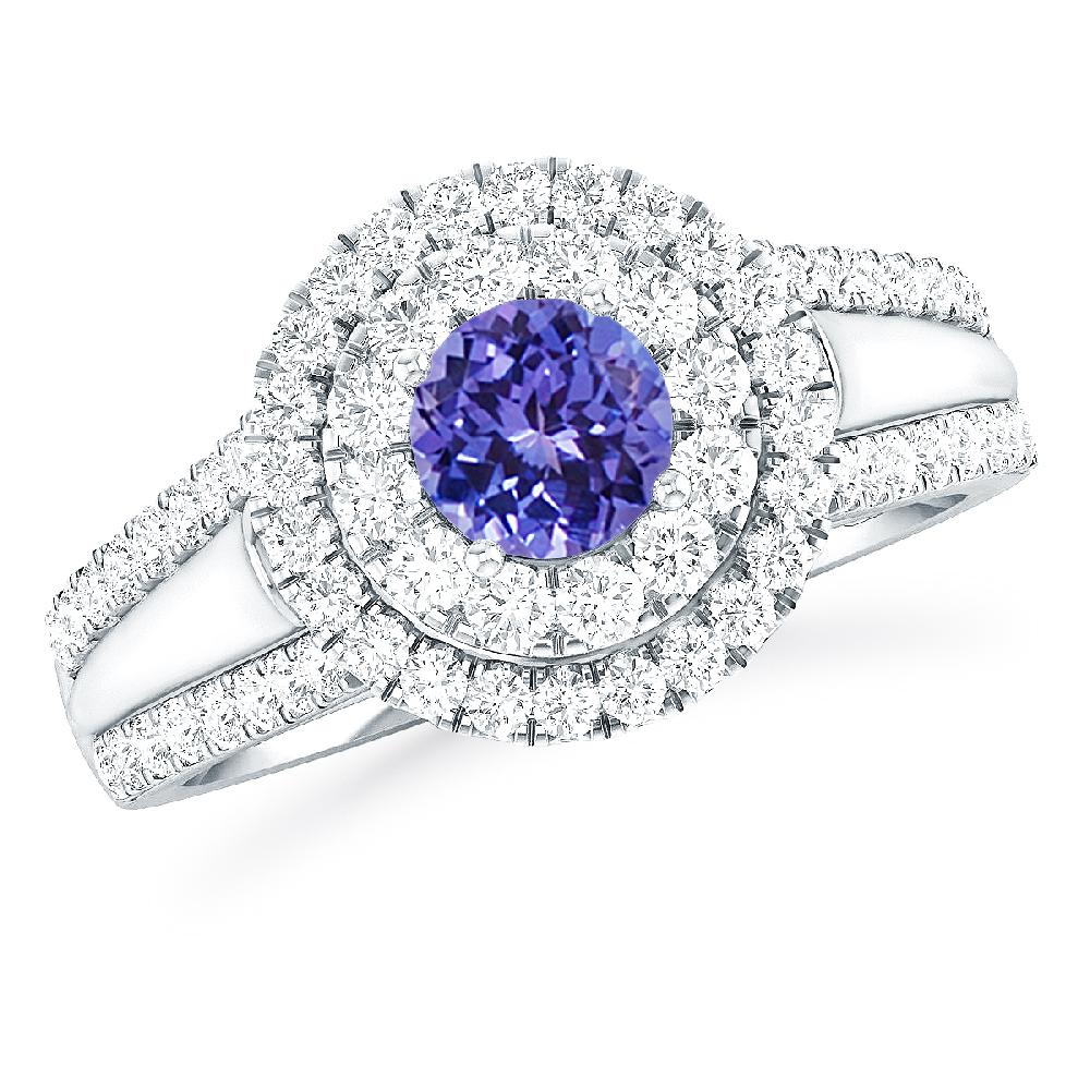 White Gold - Tanzanite