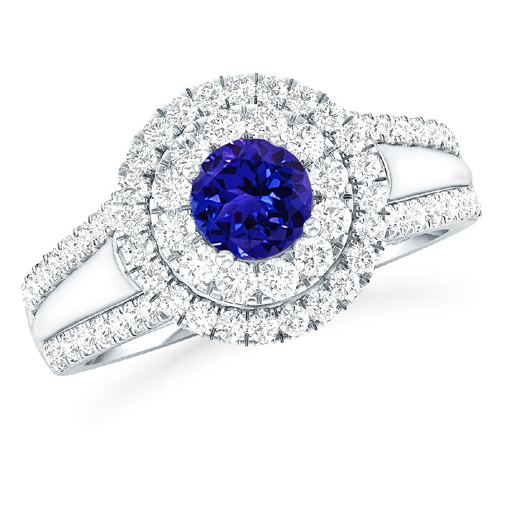 White Gold - Tanzanite