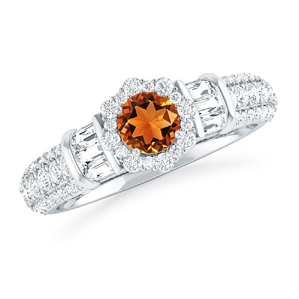 White Gold - Citrine