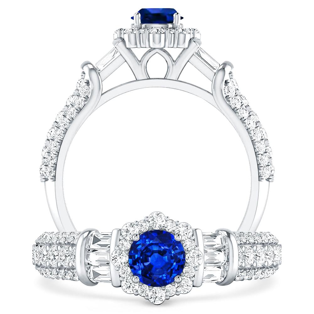 White Gold - Sapphire