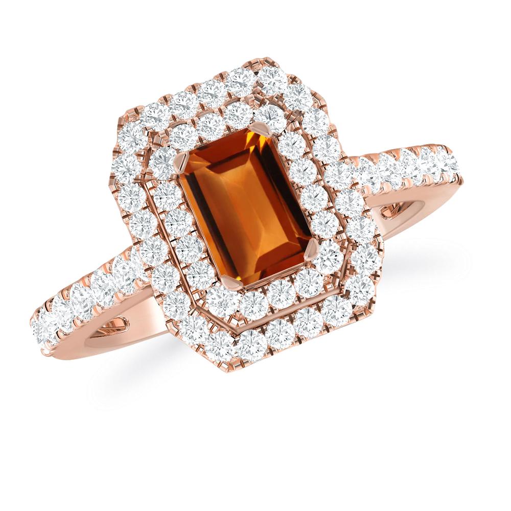 Rose Gold - Citrine