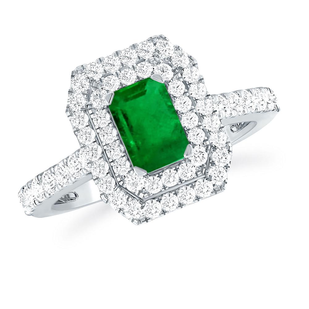 White Gold - Emerald