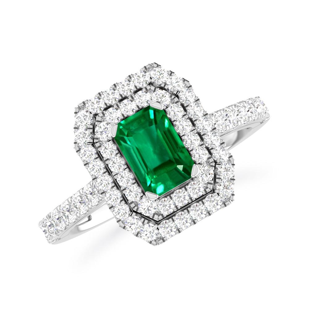 White Gold - Emerald