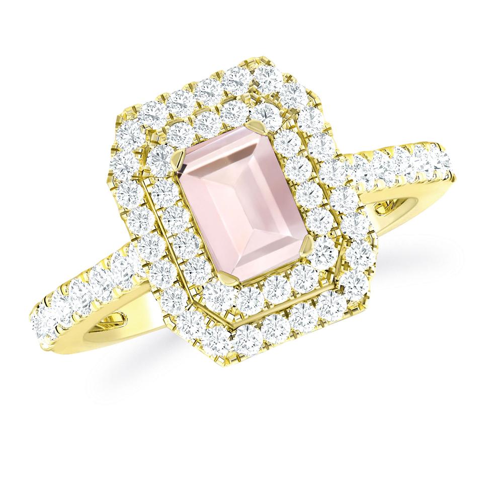 Yellow Gold - Morganite