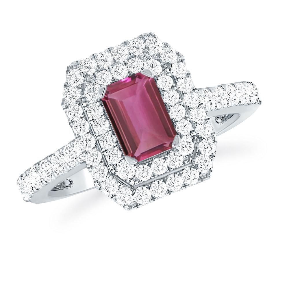 White Gold - Pink Tourmaline