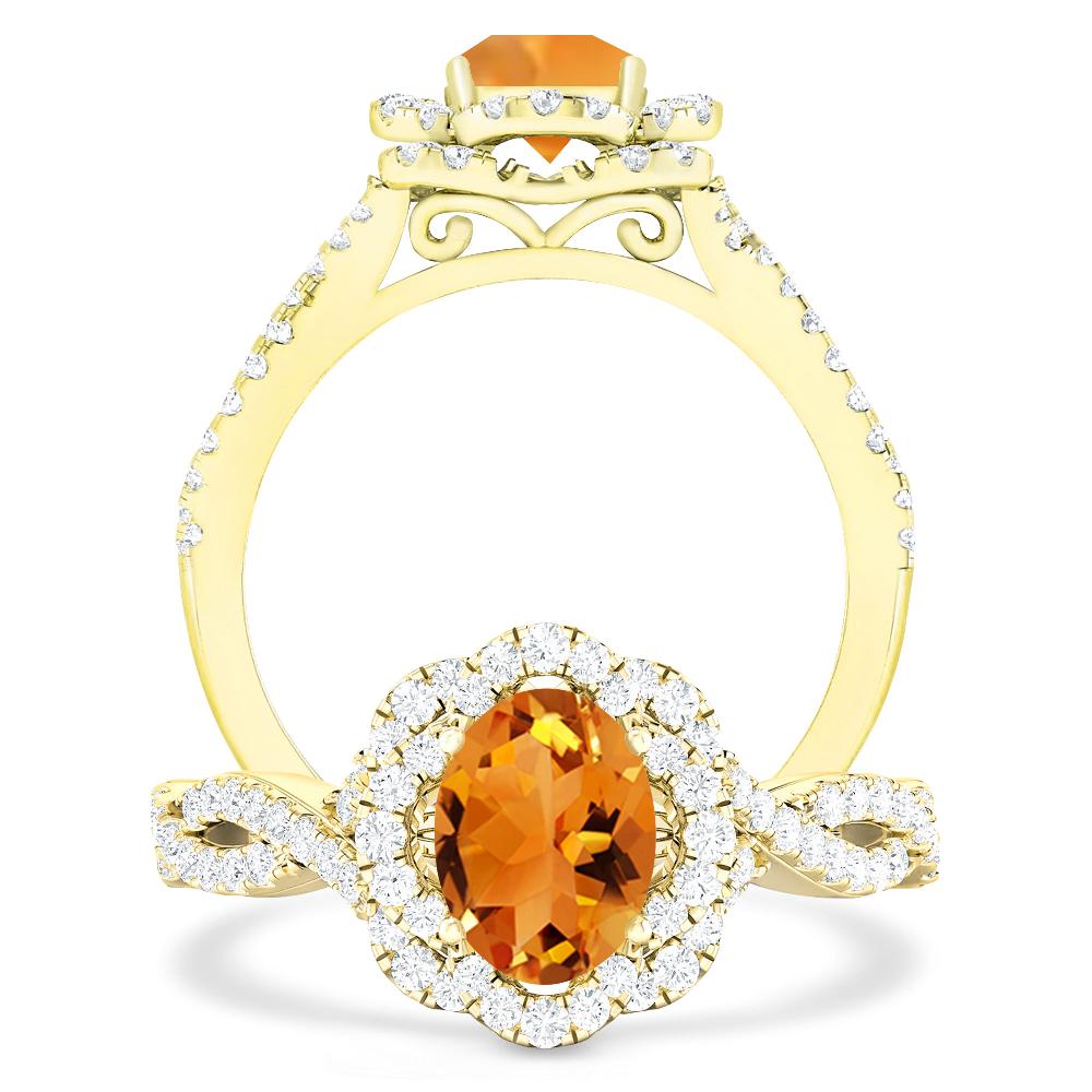 Yellow Gold - Citrine