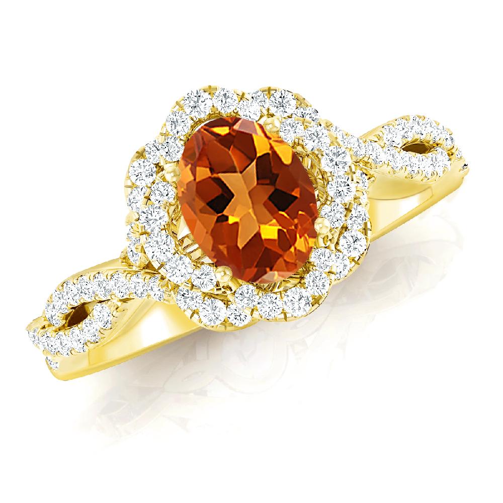 Yellow Gold - Citrine