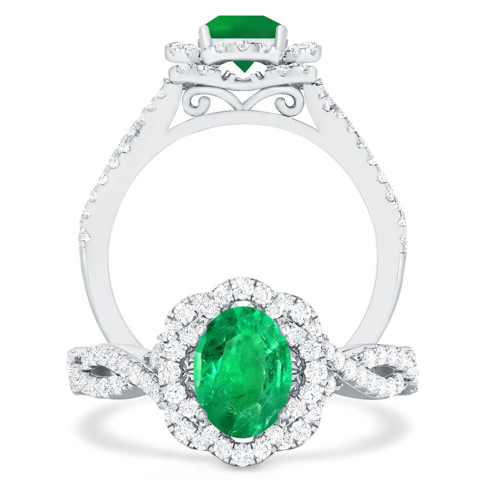 White Gold - Emerald