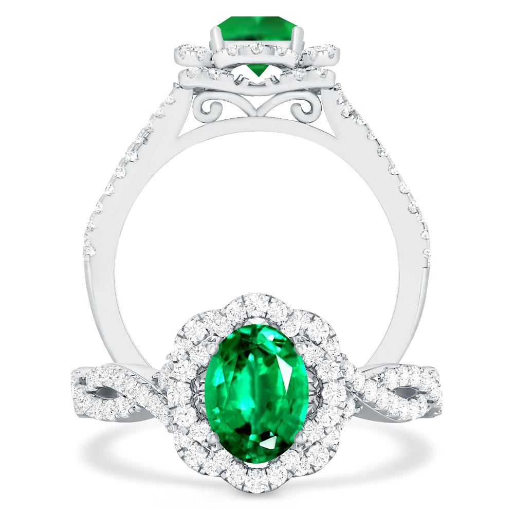 White Gold - Emerald