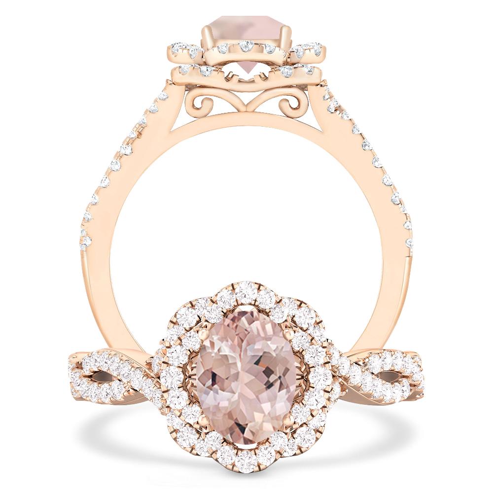 Rose Gold - Morganite