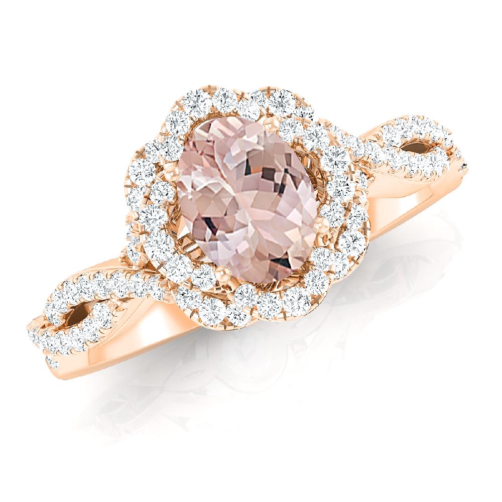 Rose Gold - Morganite