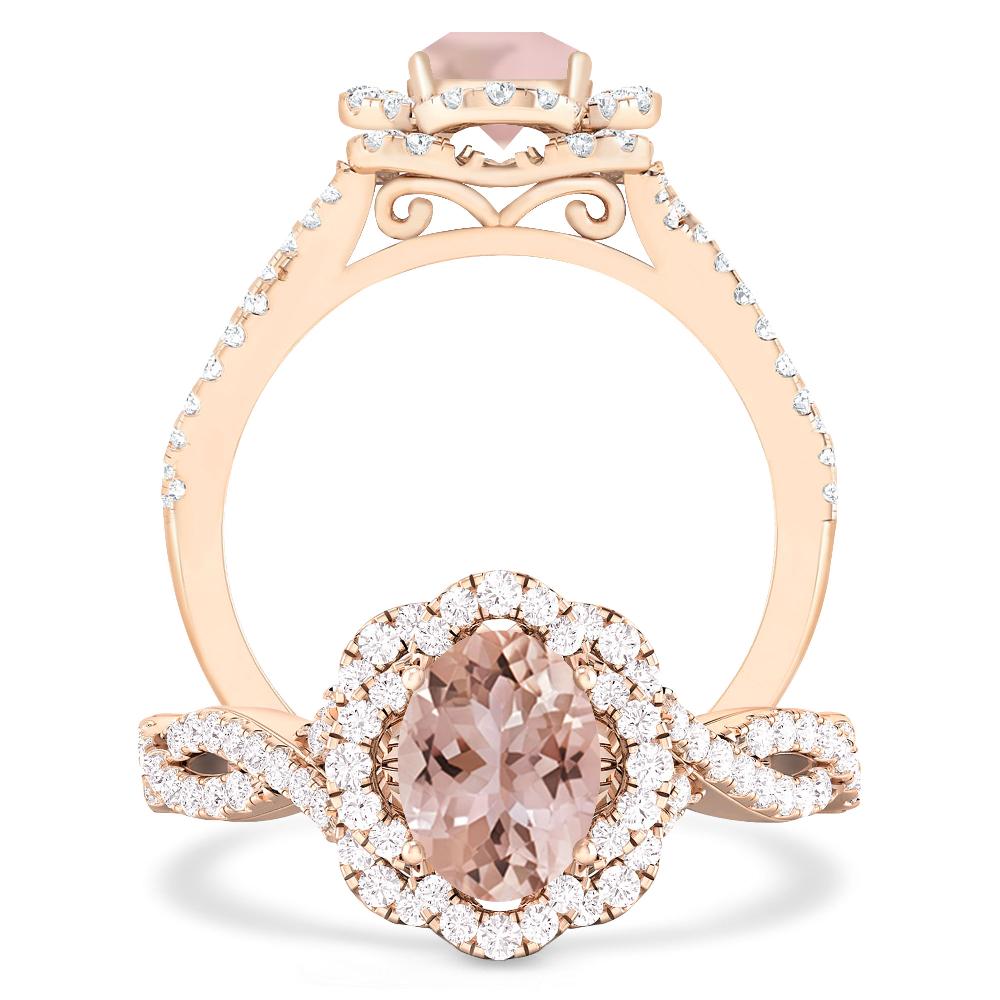 Rose Gold - Morganite