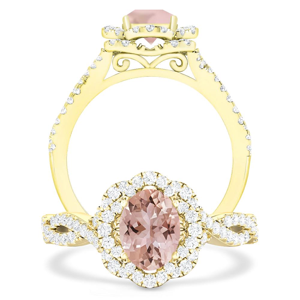 Yellow Gold - Morganite