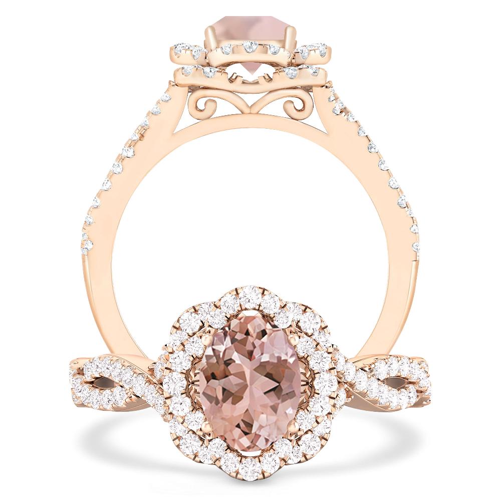 Rose Gold - Morganite