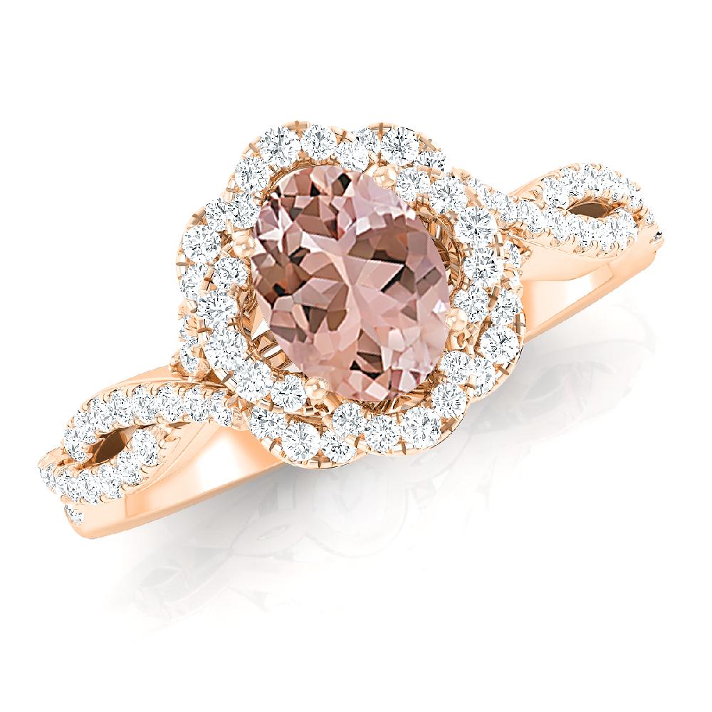 Rose Gold - Morganite