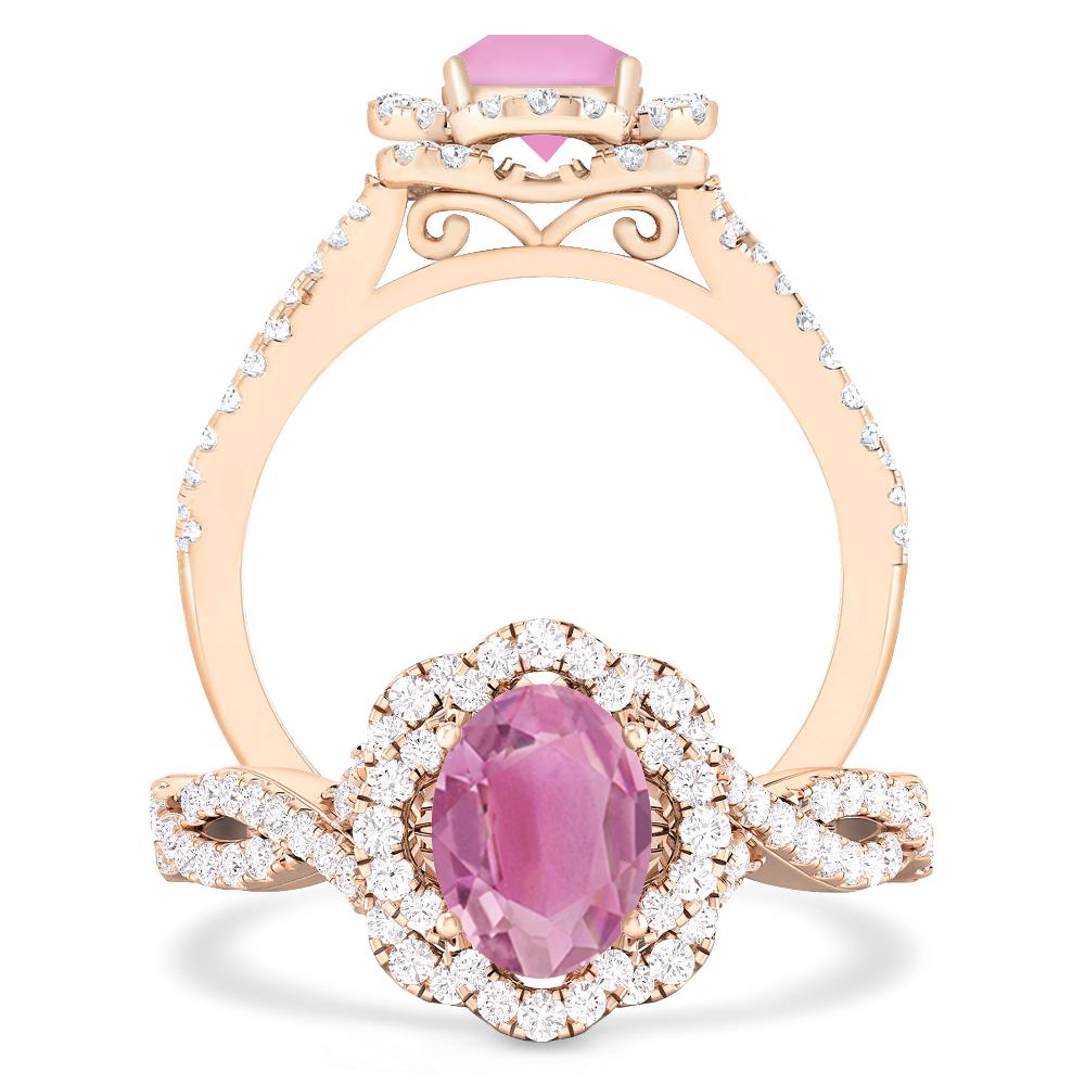 Rose Gold - Pink Tourmaline