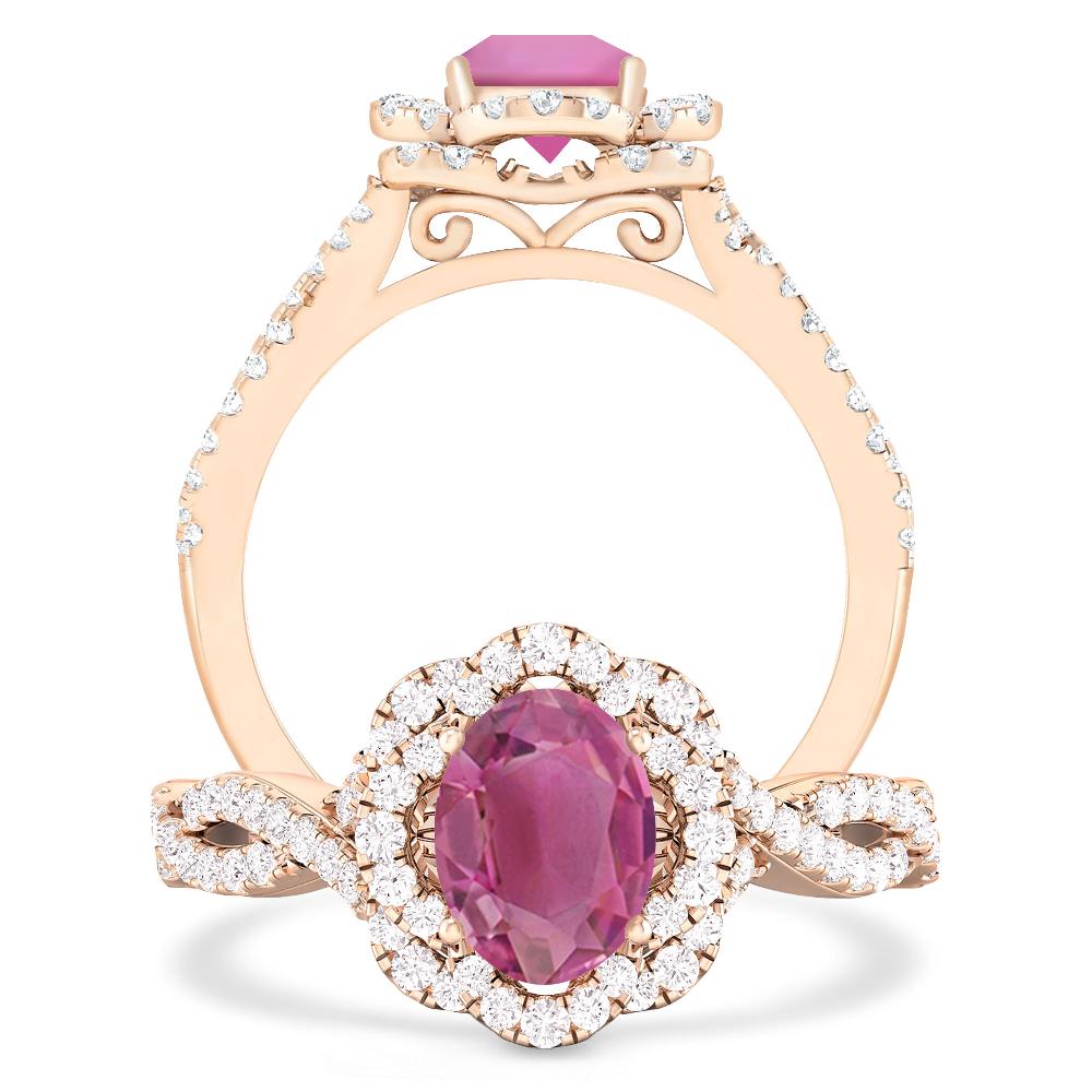 Rose Gold - Pink Tourmaline