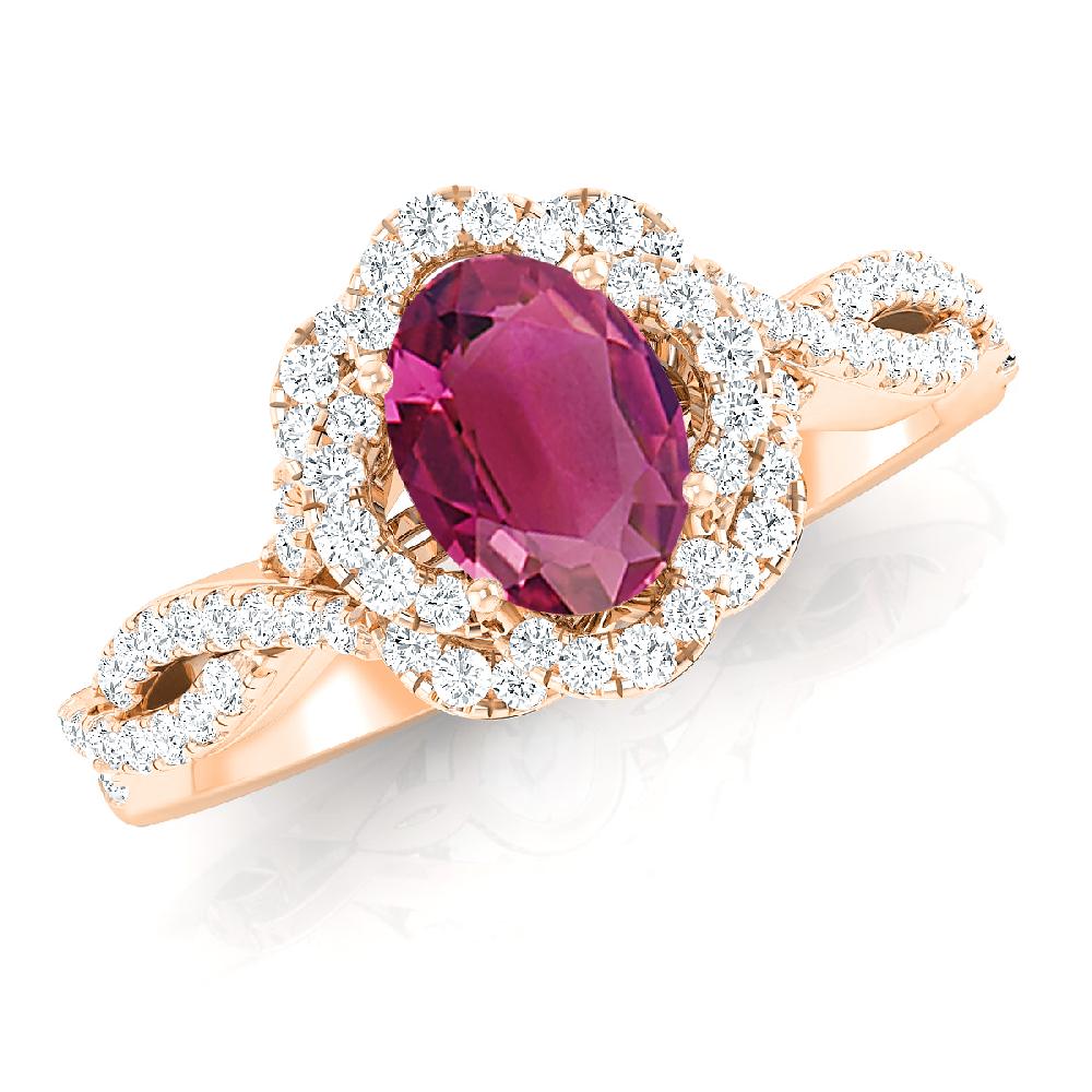 Rose Gold - Pink Tourmaline