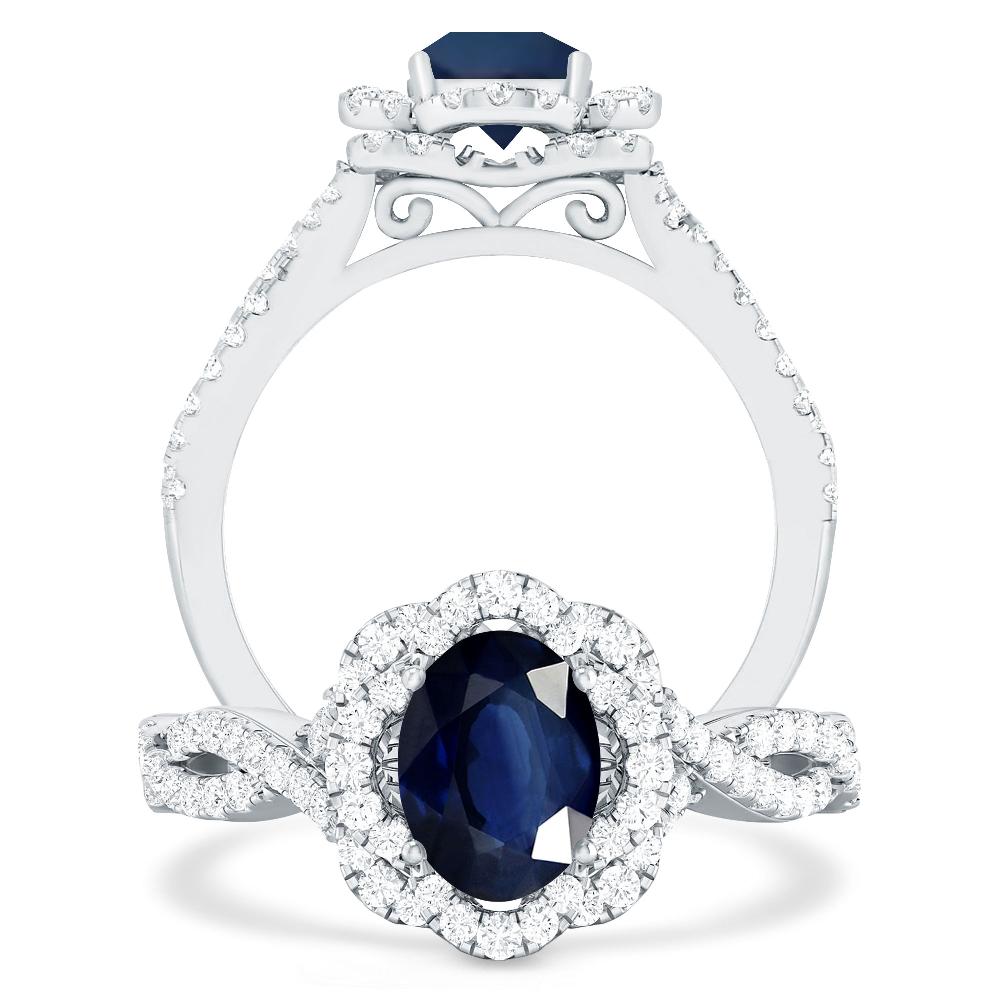 White Gold - Sapphire