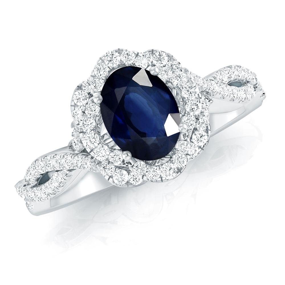 White Gold - Sapphire