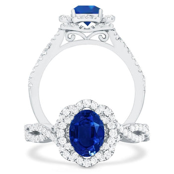 White Gold - Sapphire