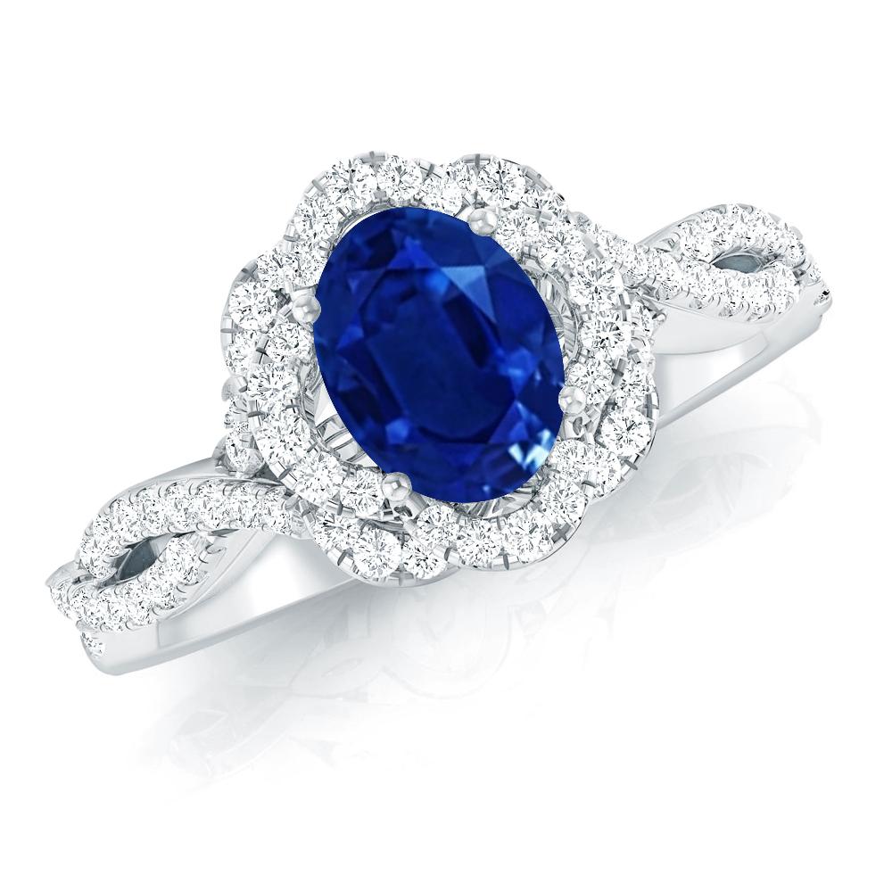 White Gold - Sapphire