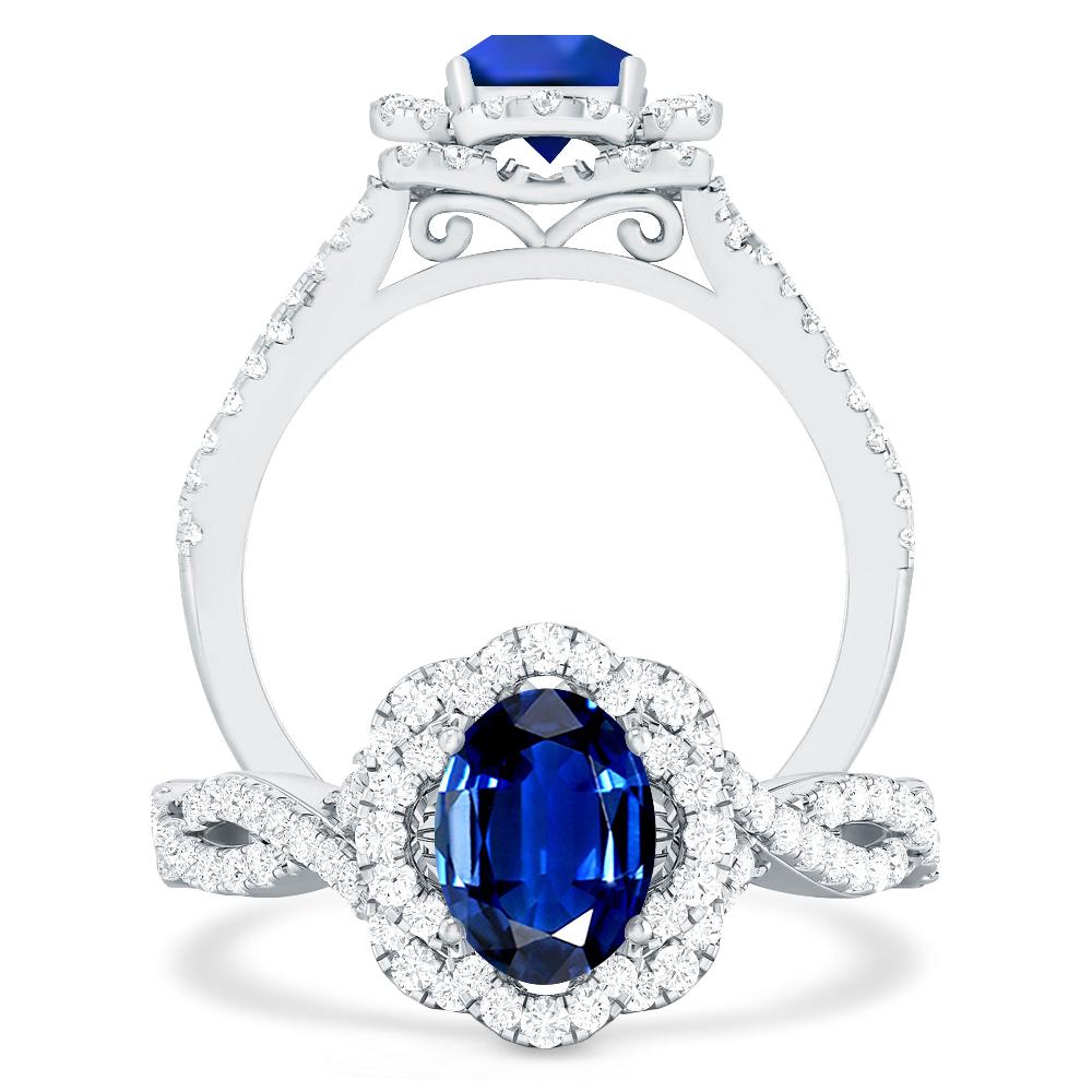 White Gold - Sapphire