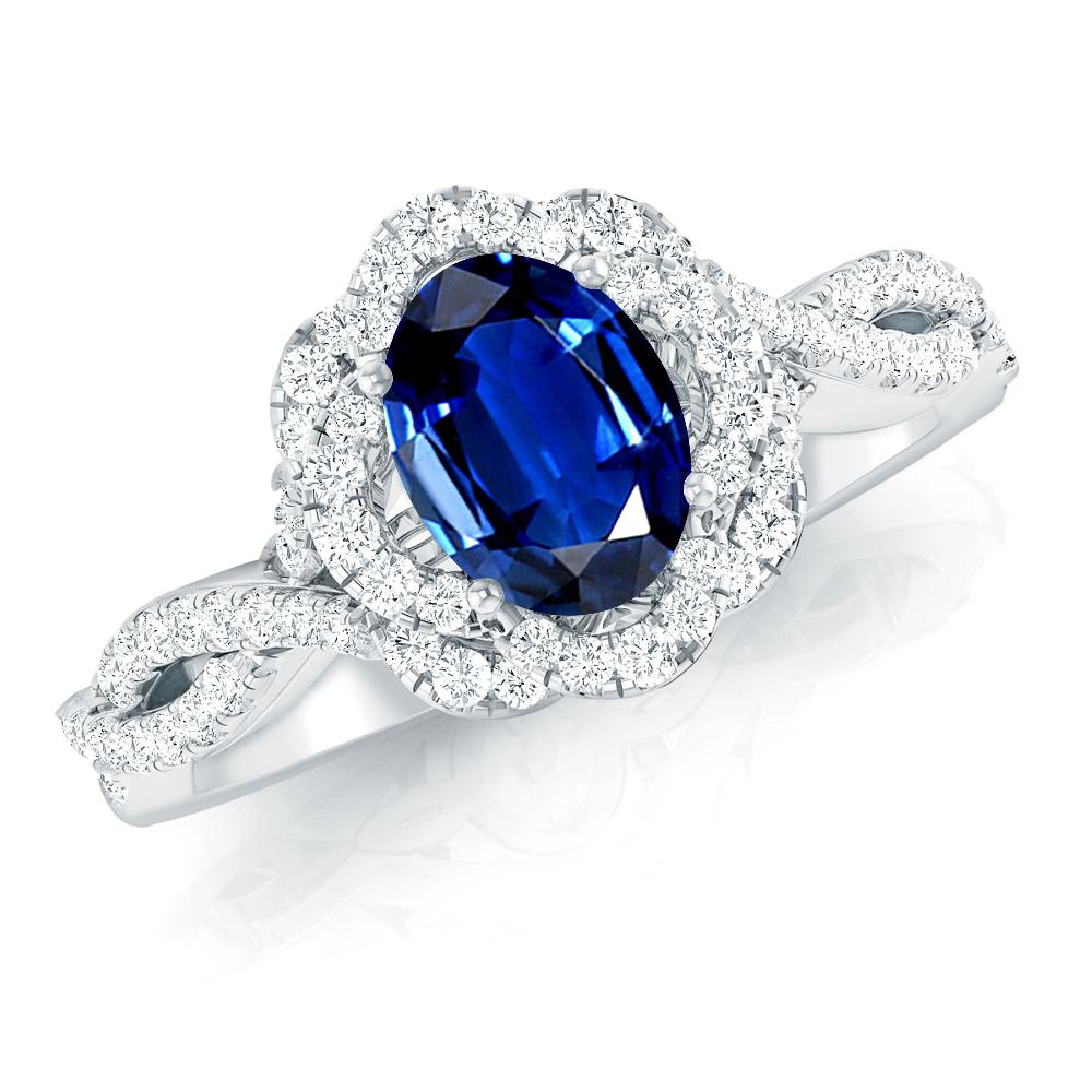 White Gold - Sapphire