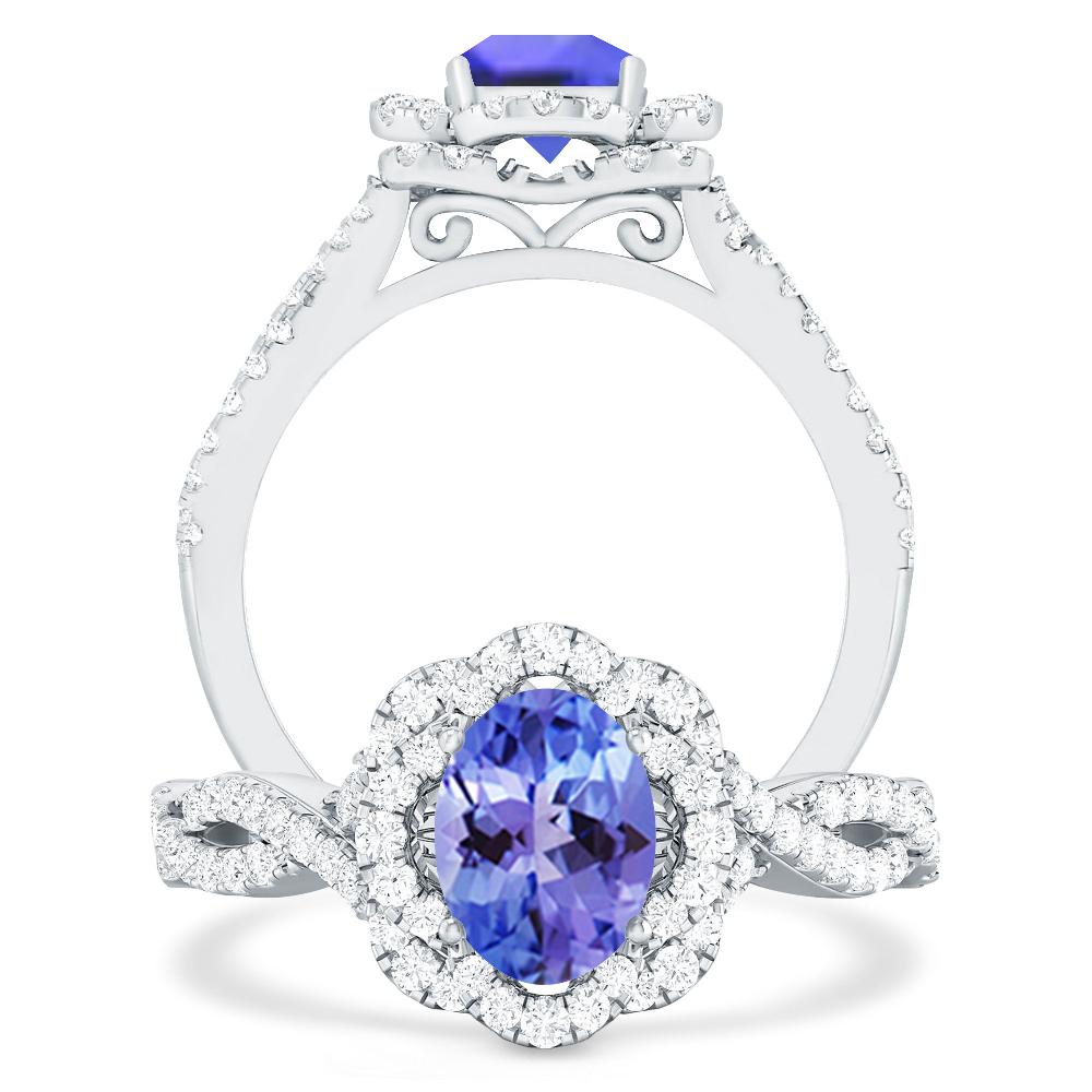 White Gold - Tanzanite