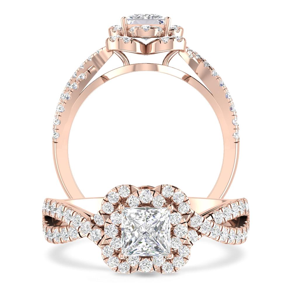 Rose Gold - Diamond