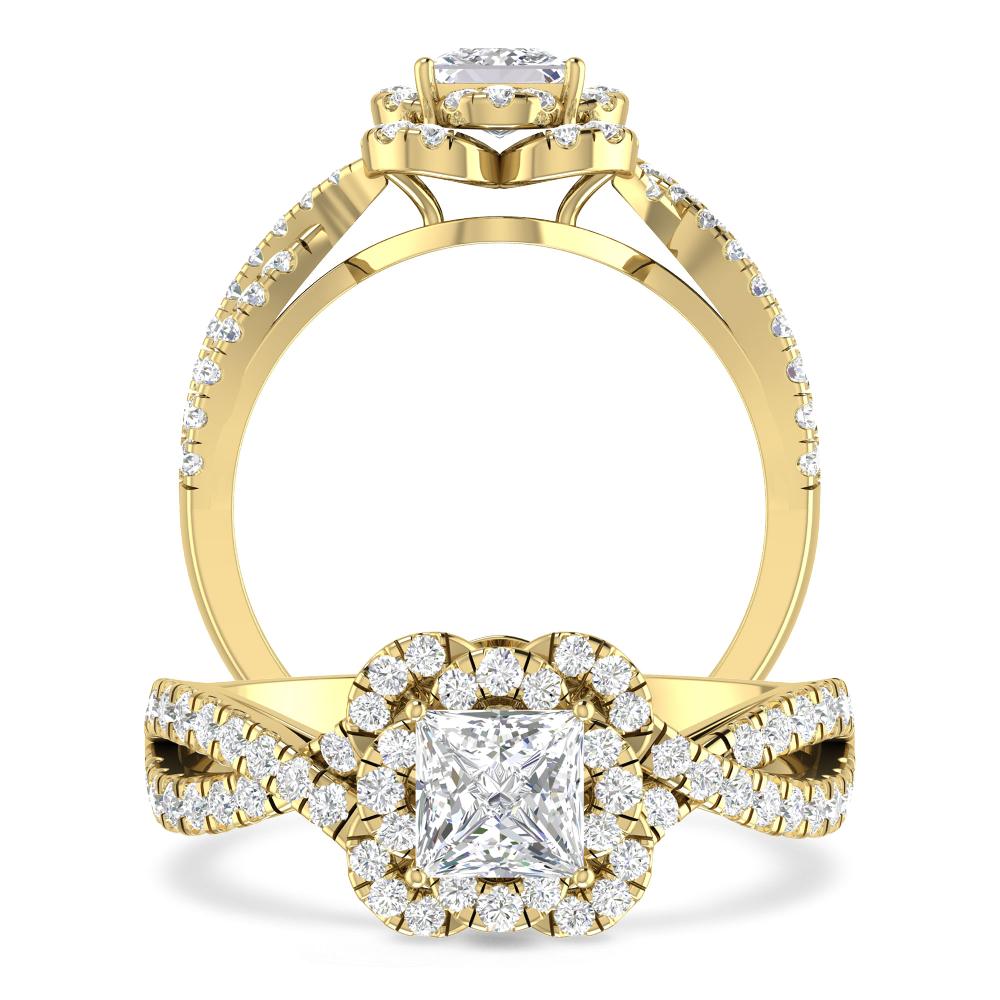 Yellow Gold - Diamond