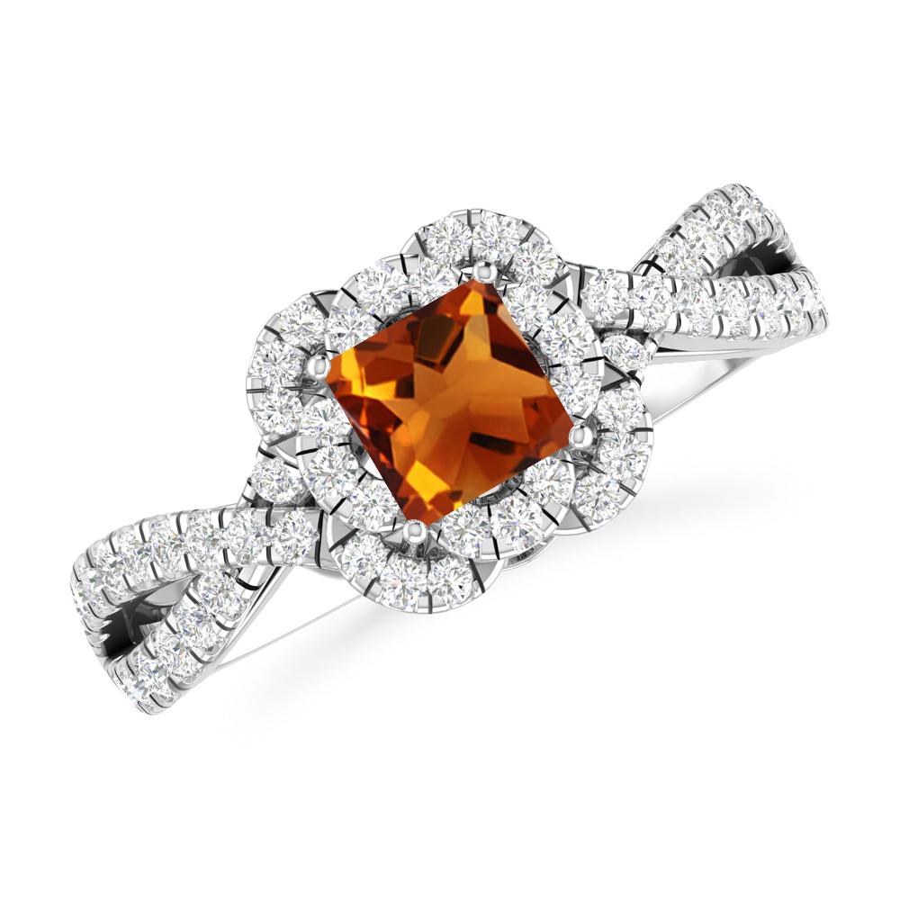 White Gold - Citrine