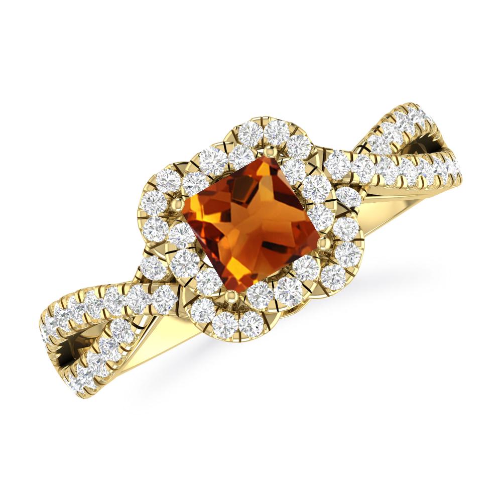 Yellow Gold - Citrine