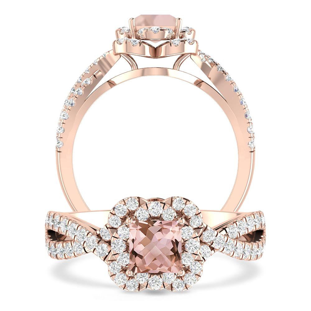 Rose Gold - Morganite