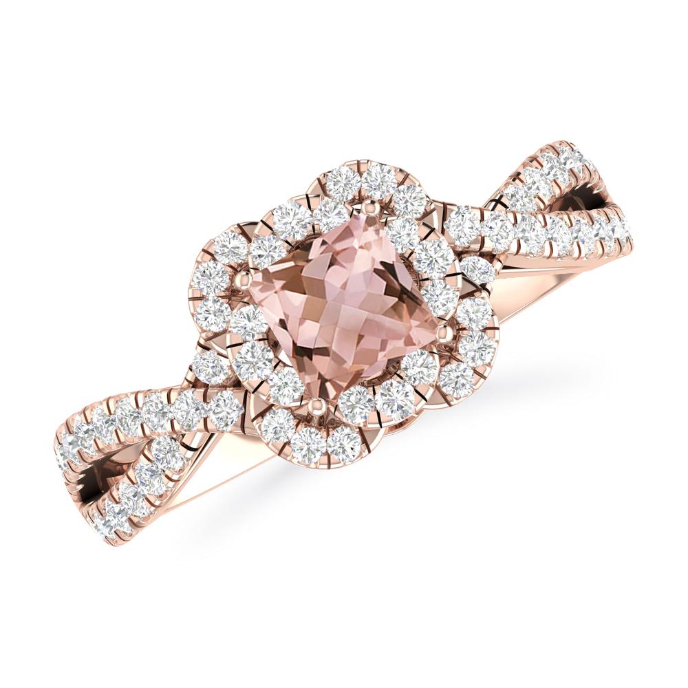 Rose Gold - Morganite