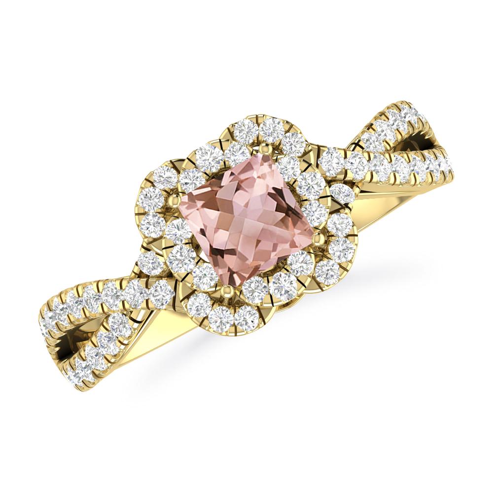 Yellow Gold - Morganite