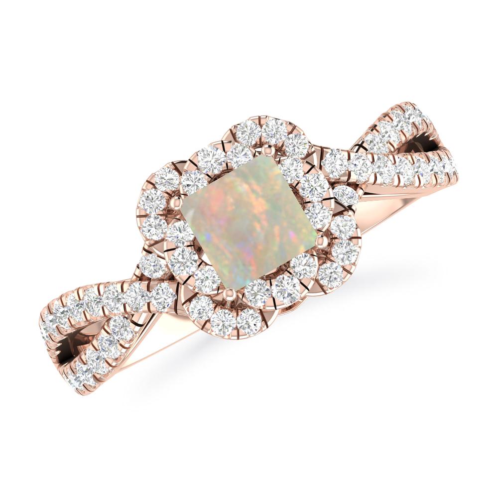 Rose Gold - Opal